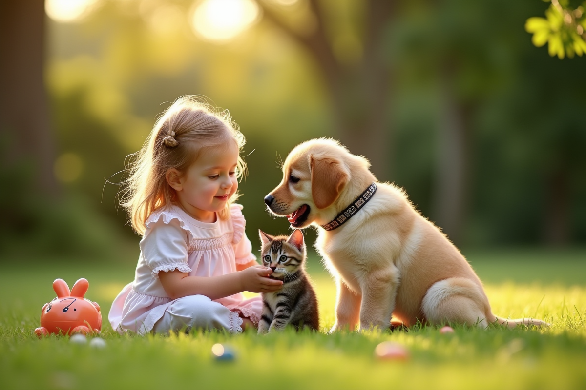 chien famille