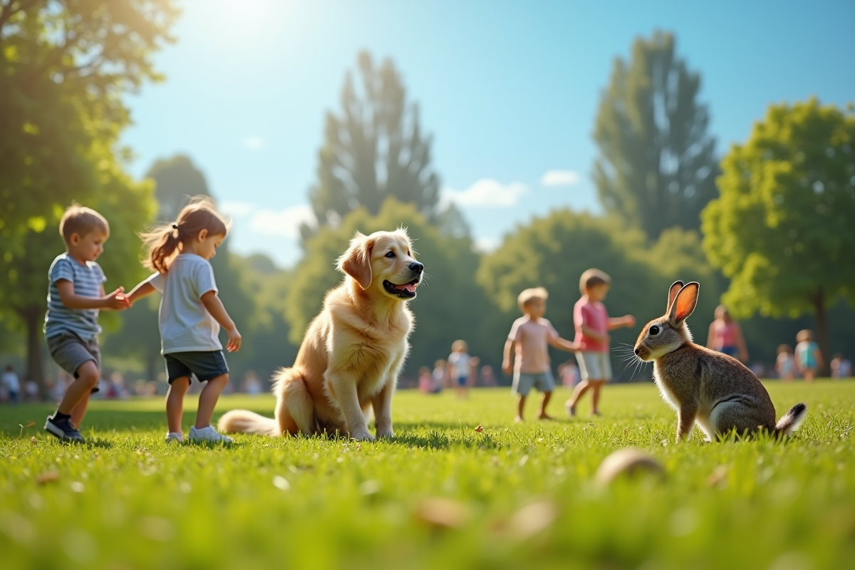 chien famille