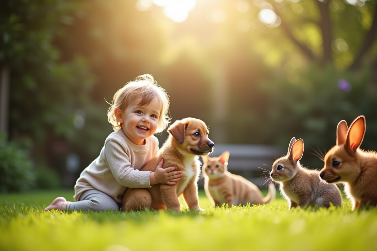 chien famille