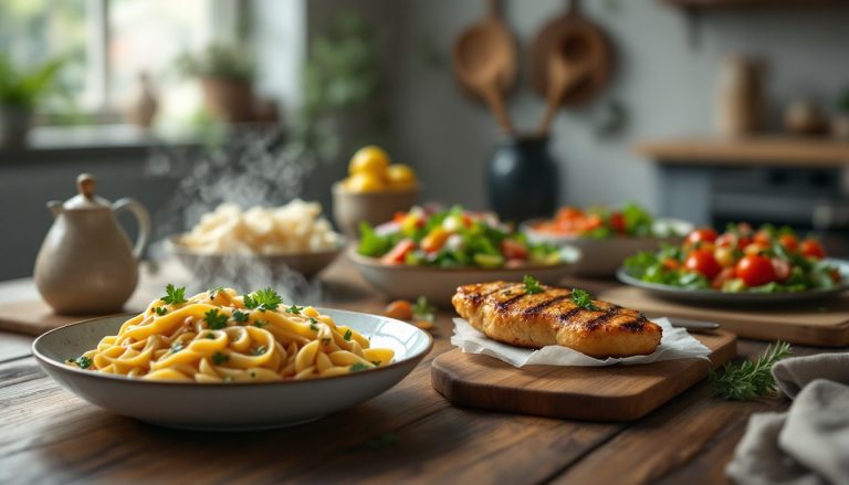 Recettes faciles : comment cuisiner un repas complet en moins de 30 minutes